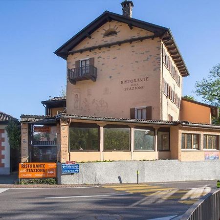 Ristorante Della Stazione Hotel Tegna Eksteriør billede