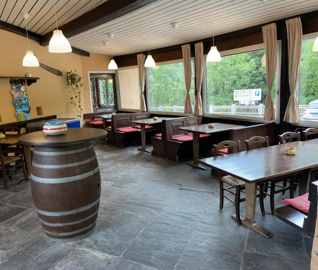 Ristorante Della Stazione Hotel Tegna Eksteriør billede